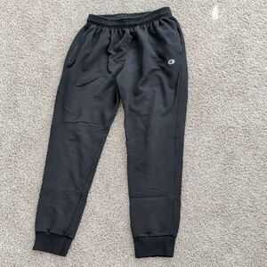 Champion Men's Black Joggers Size L